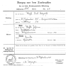 Mehl, Carl, Taufschein