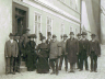 Josef Neumann (2. von rechts) Bezirkvertretung ca. 1910